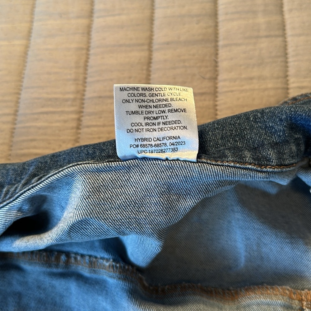 Barbie Denim Vest with Pink Logo - Picture 6 of 7